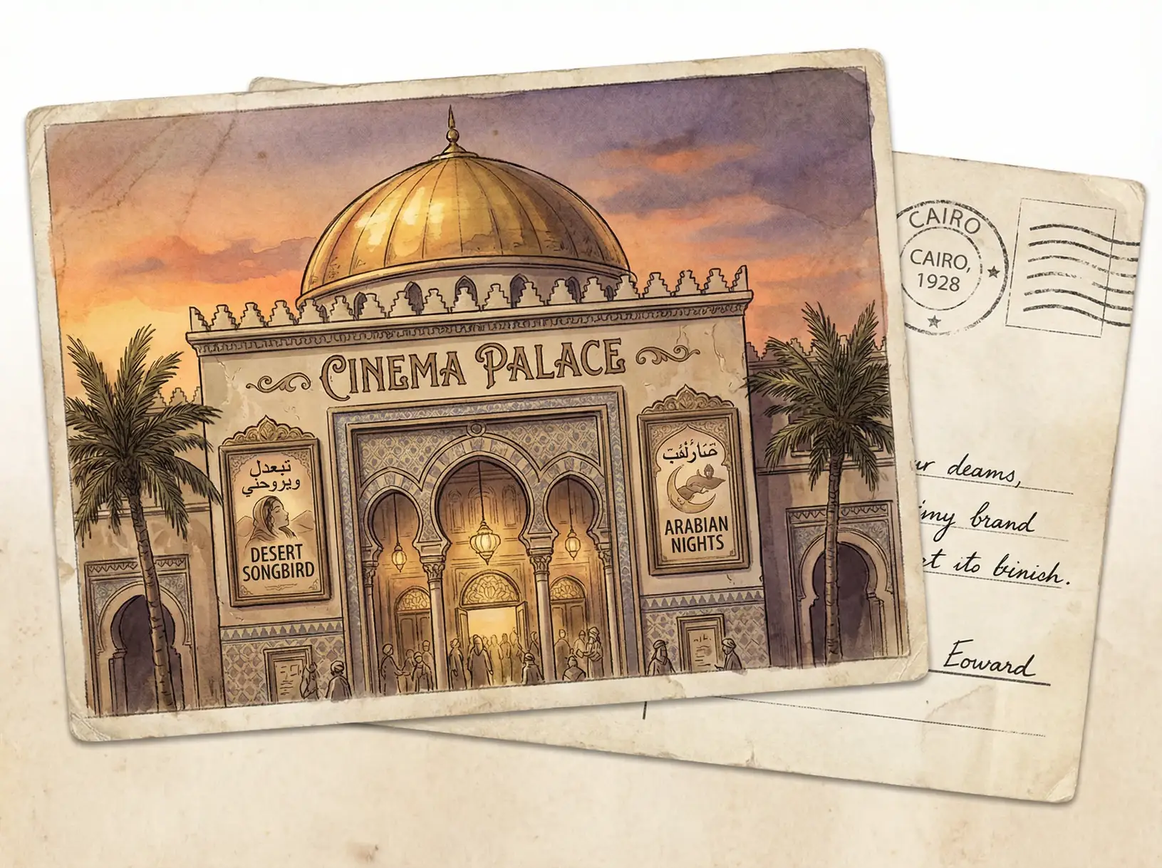 开罗Cinema Palace - h动漫 中东特色影院